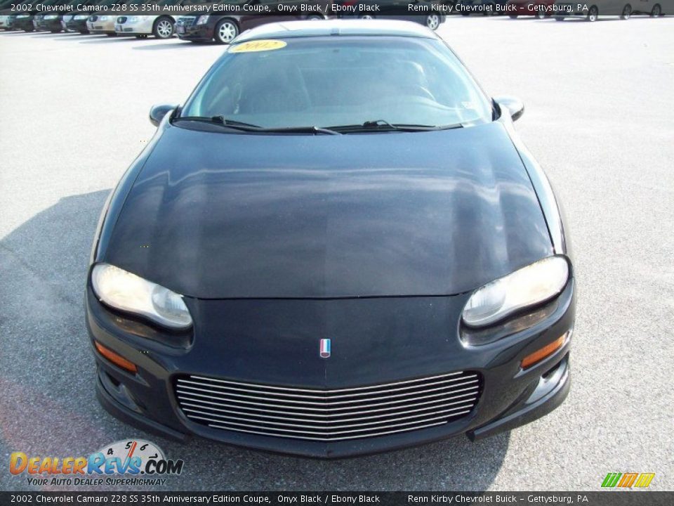 2002 Chevrolet Camaro Z28 SS 35th Anniversary Edition Coupe Onyx Black / Ebony Black Photo #21