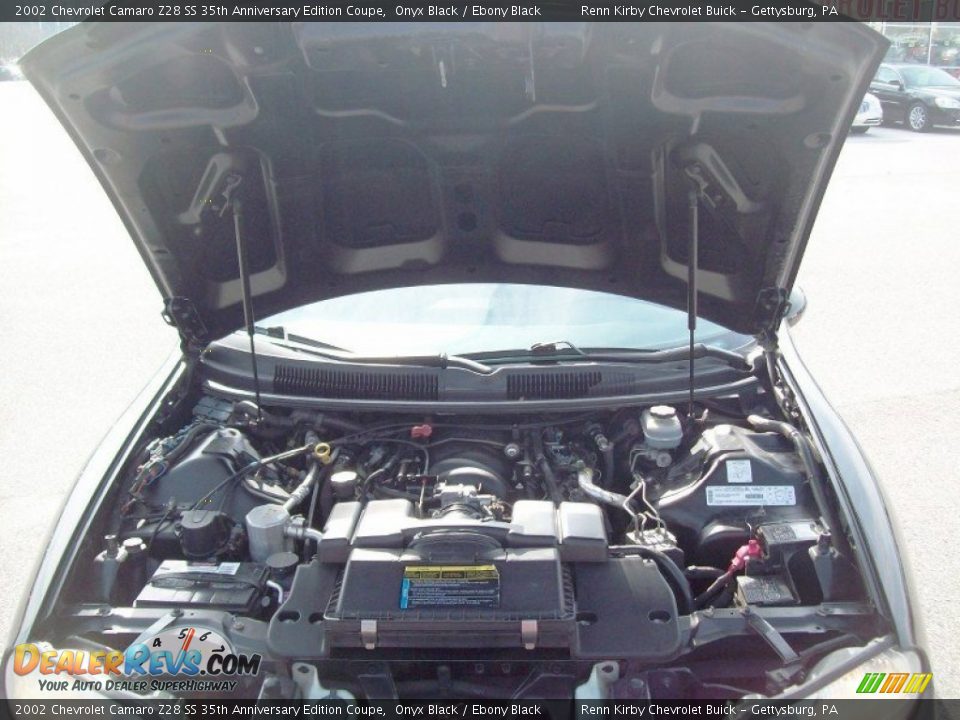 2002 Chevrolet Camaro Z28 SS 35th Anniversary Edition Coupe Onyx Black / Ebony Black Photo #22
