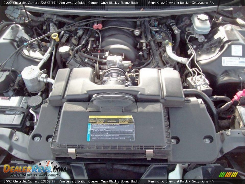 2002 Chevrolet Camaro Z28 SS 35th Anniversary Edition Coupe 5.7 Liter OHV 16-Valve LS1 V8 Engine Photo #23