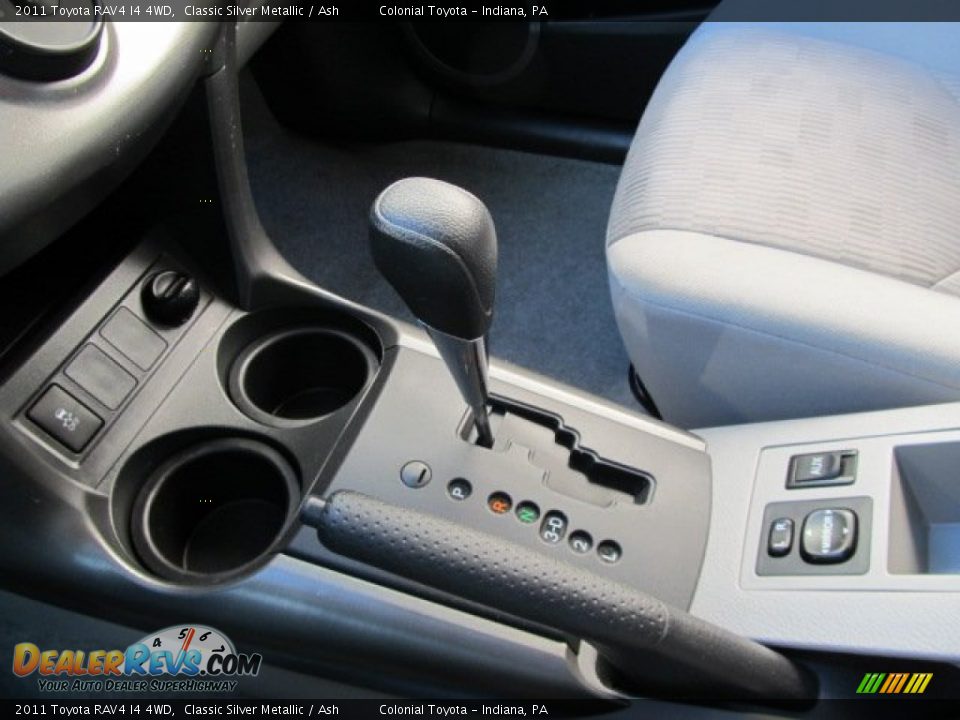 2011 Toyota RAV4 I4 4WD Classic Silver Metallic / Ash Photo #14