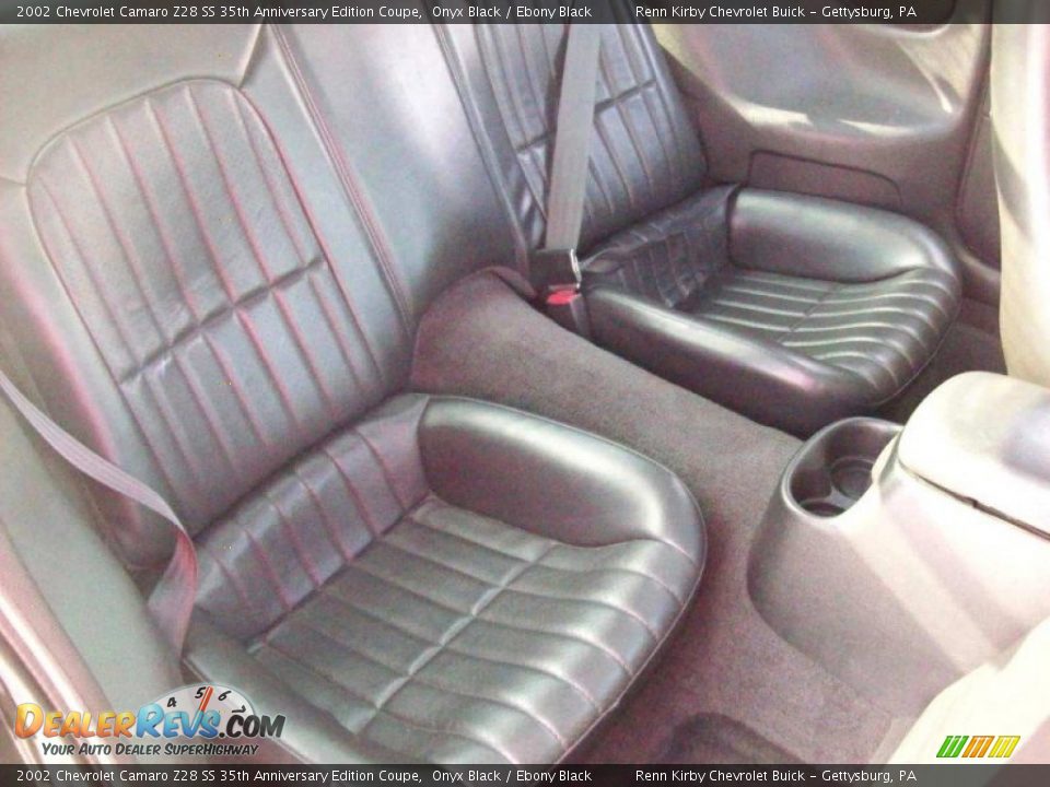 2002 Chevrolet Camaro Z28 SS 35th Anniversary Edition Coupe Onyx Black / Ebony Black Photo #27