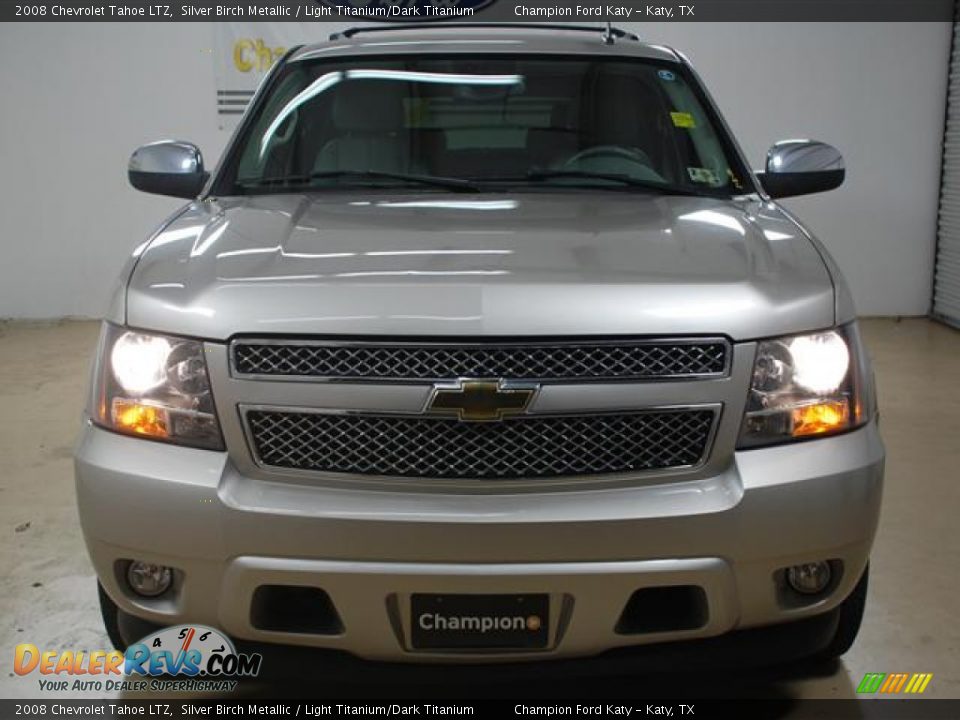 2008 Chevrolet Tahoe LTZ Silver Birch Metallic / Light Titanium/Dark Titanium Photo #2