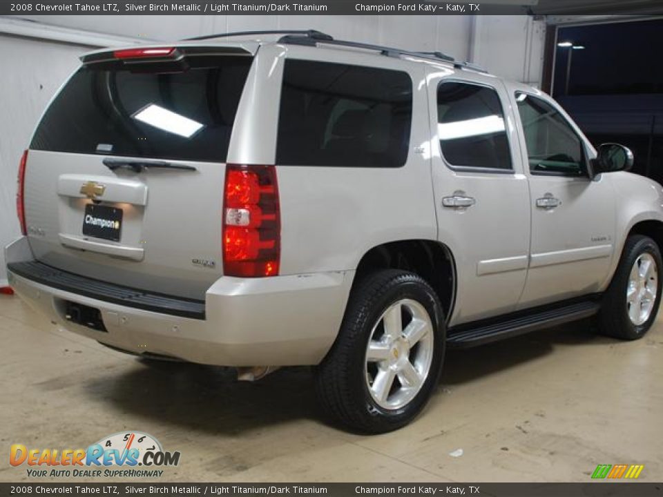 2008 Chevrolet Tahoe LTZ Silver Birch Metallic / Light Titanium/Dark Titanium Photo #4