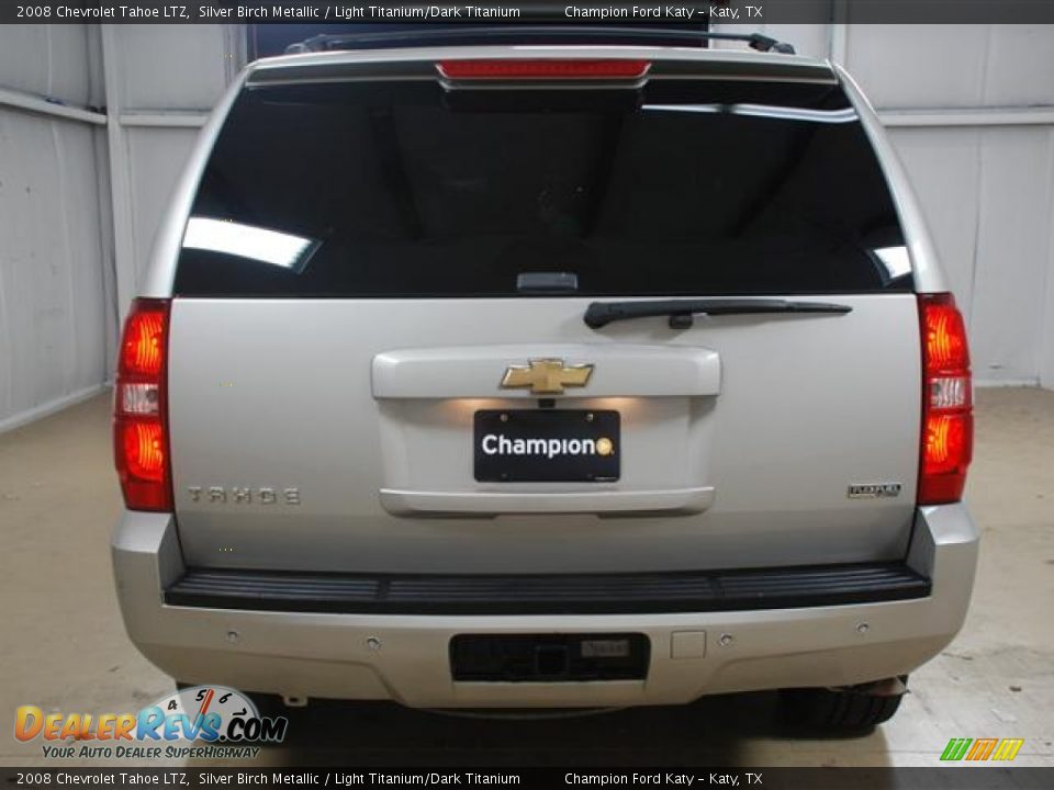 2008 Chevrolet Tahoe LTZ Silver Birch Metallic / Light Titanium/Dark Titanium Photo #5