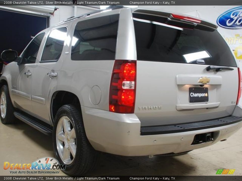 2008 Chevrolet Tahoe LTZ Silver Birch Metallic / Light Titanium/Dark Titanium Photo #6