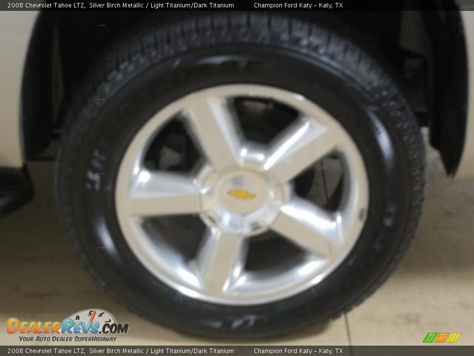 2008 Chevrolet Tahoe LTZ Silver Birch Metallic / Light Titanium/Dark Titanium Photo #7