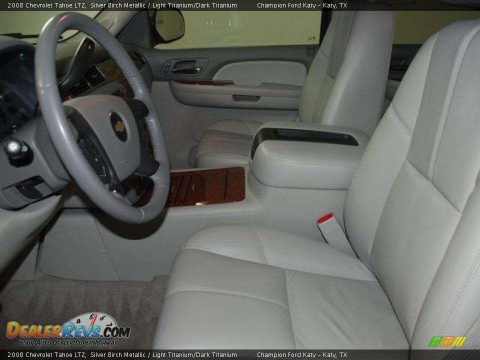 2008 Chevrolet Tahoe LTZ Silver Birch Metallic / Light Titanium/Dark Titanium Photo #10