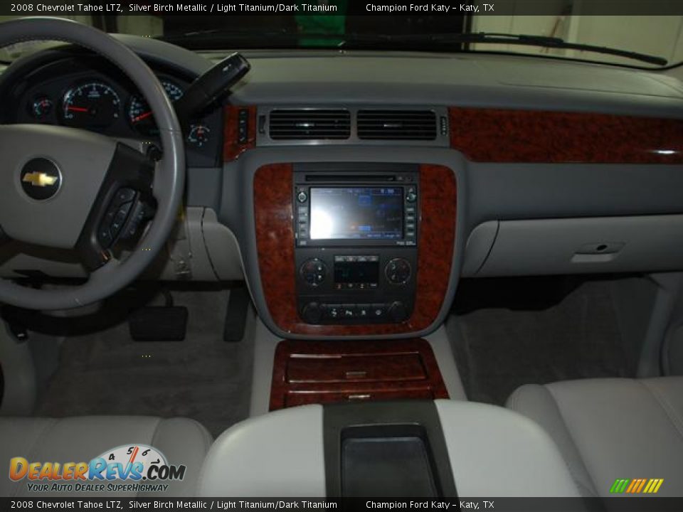 2008 Chevrolet Tahoe LTZ Silver Birch Metallic / Light Titanium/Dark Titanium Photo #15