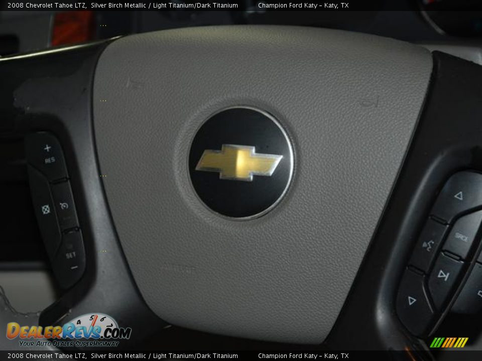 2008 Chevrolet Tahoe LTZ Silver Birch Metallic / Light Titanium/Dark Titanium Photo #17