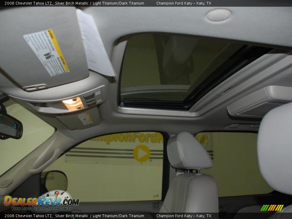 2008 Chevrolet Tahoe LTZ Silver Birch Metallic / Light Titanium/Dark Titanium Photo #18