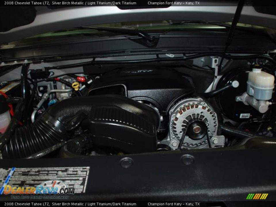 2008 Chevrolet Tahoe LTZ Silver Birch Metallic / Light Titanium/Dark Titanium Photo #22