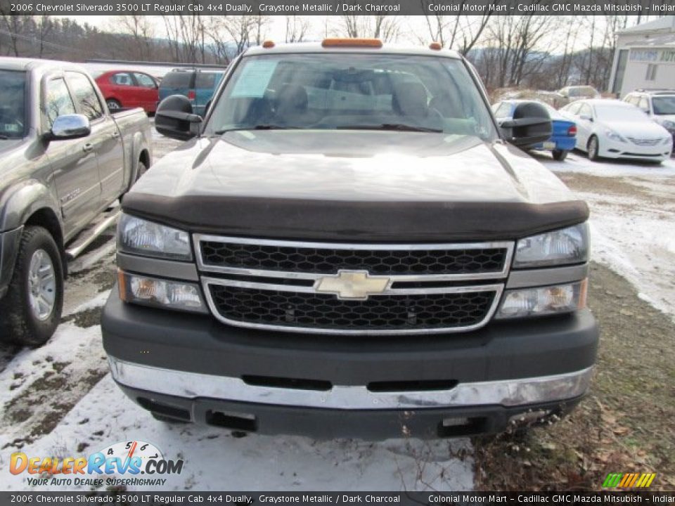 2006 Chevrolet Silverado 3500 LT Regular Cab 4x4 Dually Graystone Metallic / Dark Charcoal Photo #2