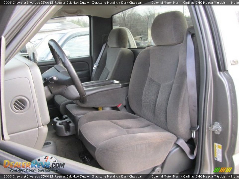 Dark Charcoal Interior - 2006 Chevrolet Silverado 3500 LT Regular Cab 4x4 Dually Photo #7