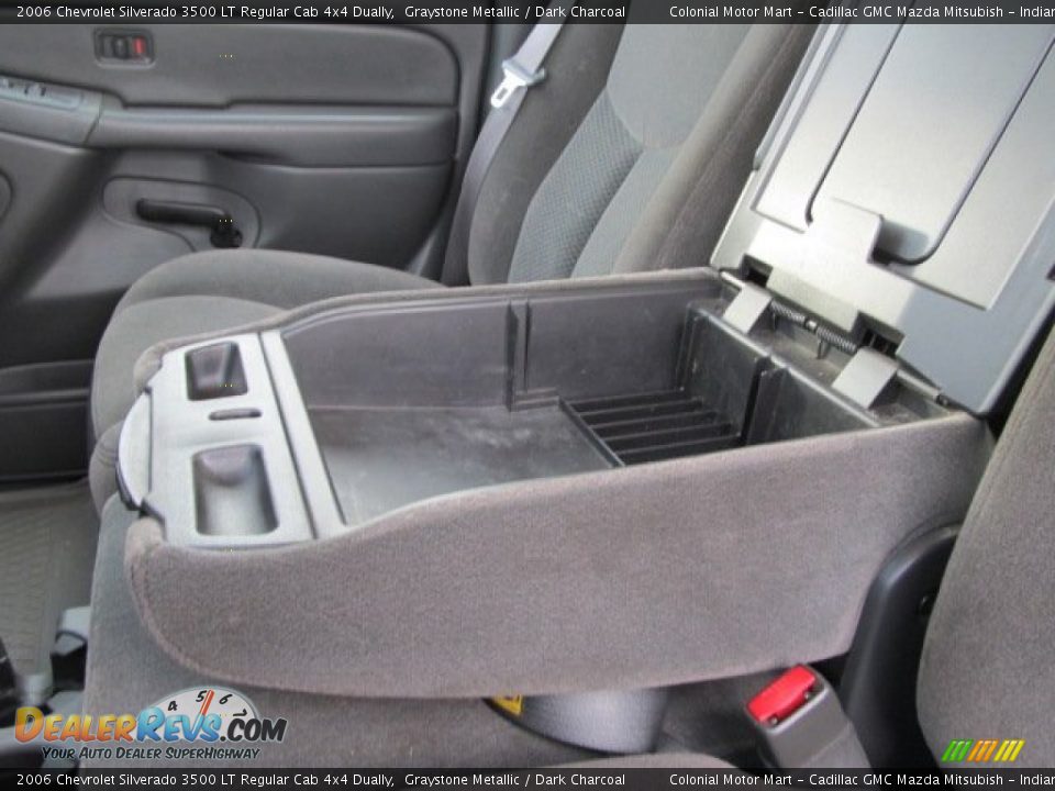 2006 Chevrolet Silverado 3500 LT Regular Cab 4x4 Dually Graystone Metallic / Dark Charcoal Photo #13