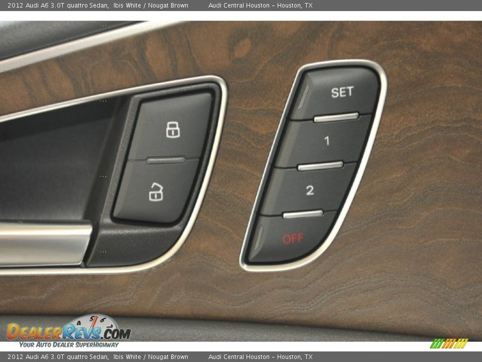 Controls of 2012 Audi A6 3.0T quattro Sedan Photo #14