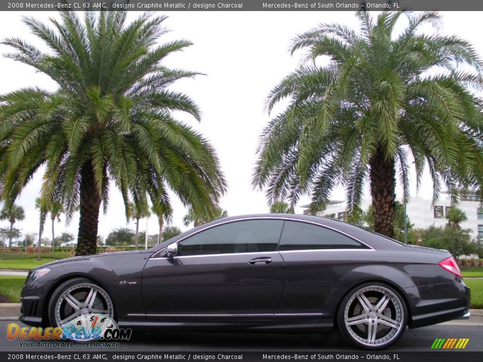 2008 Mercedes-Benz CL 63 AMG designo Graphite Metallic / designo Charcoal Photo #1