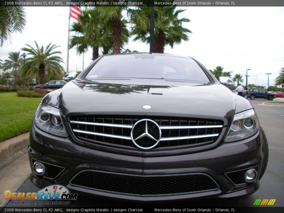 2008 Mercedes-Benz CL 63 AMG designo Graphite Metallic / designo Charcoal Photo #3