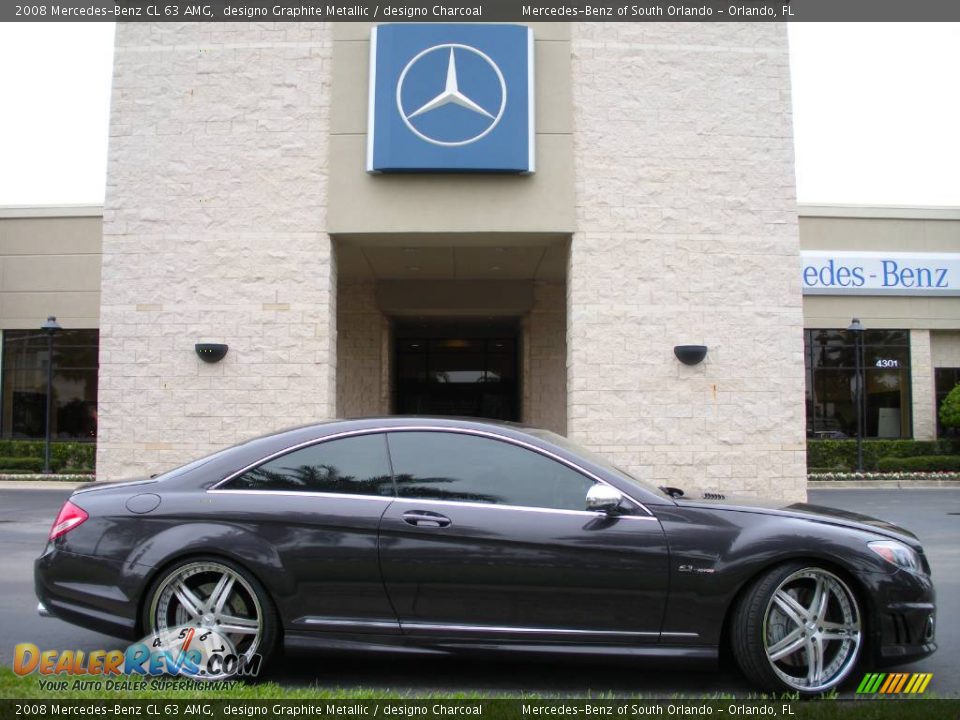 2008 Mercedes-Benz CL 63 AMG designo Graphite Metallic / designo Charcoal Photo #5