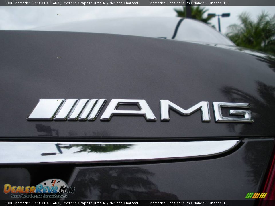 2008 Mercedes-Benz CL 63 AMG designo Graphite Metallic / designo Charcoal Photo #11