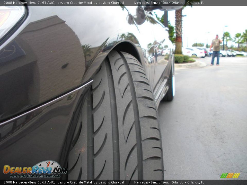 2008 Mercedes-Benz CL 63 AMG designo Graphite Metallic / designo Charcoal Photo #13