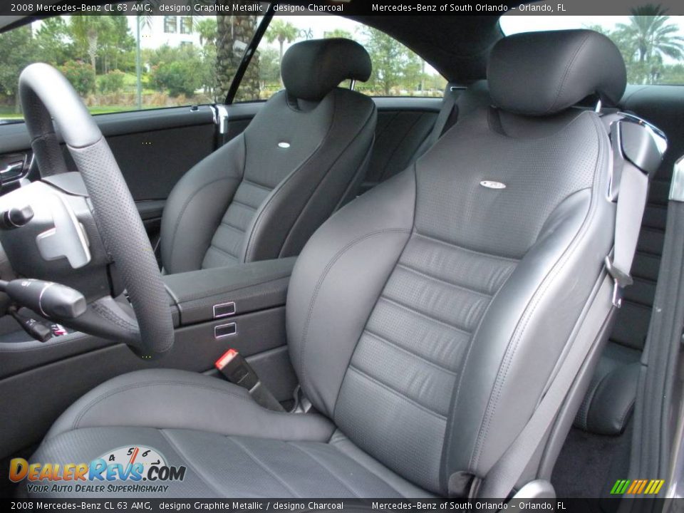 2008 Mercedes-Benz CL 63 AMG designo Graphite Metallic / designo Charcoal Photo #15