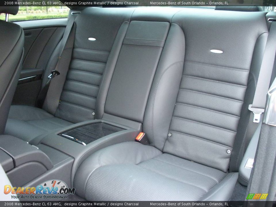 2008 Mercedes-Benz CL 63 AMG designo Graphite Metallic / designo Charcoal Photo #16