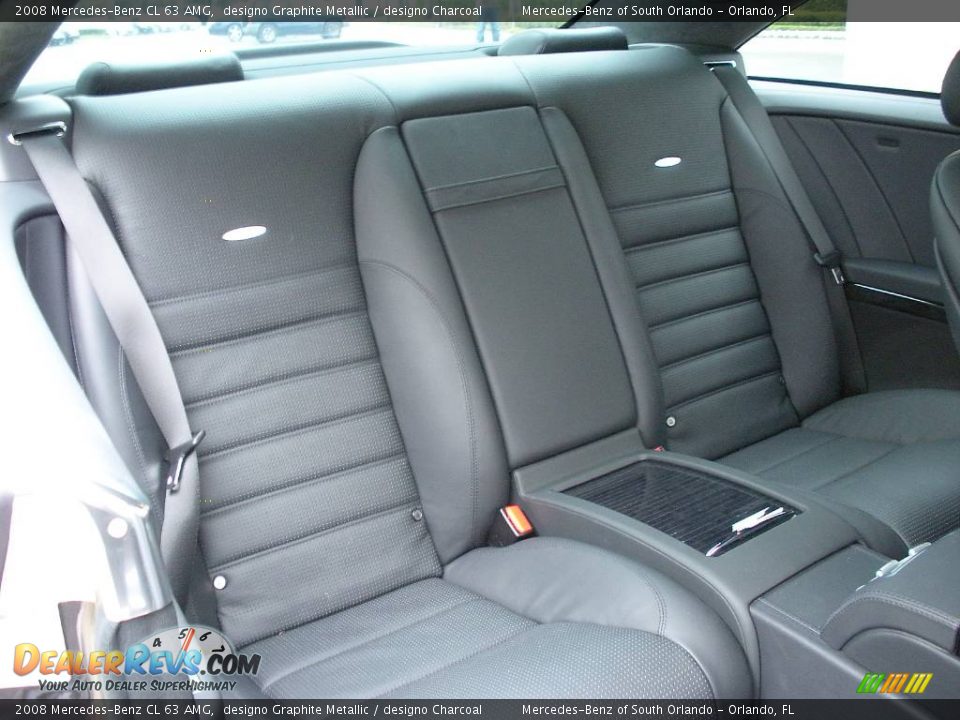 2008 Mercedes-Benz CL 63 AMG designo Graphite Metallic / designo Charcoal Photo #19