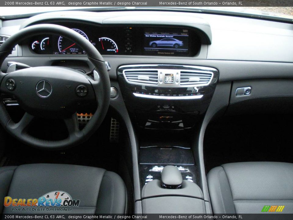 2008 Mercedes-Benz CL 63 AMG designo Graphite Metallic / designo Charcoal Photo #20