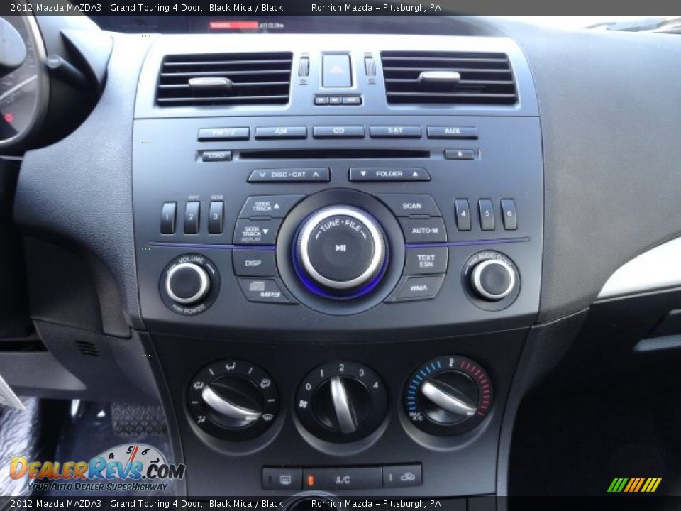 Controls of 2012 Mazda MAZDA3 i Grand Touring 4 Door Photo #19