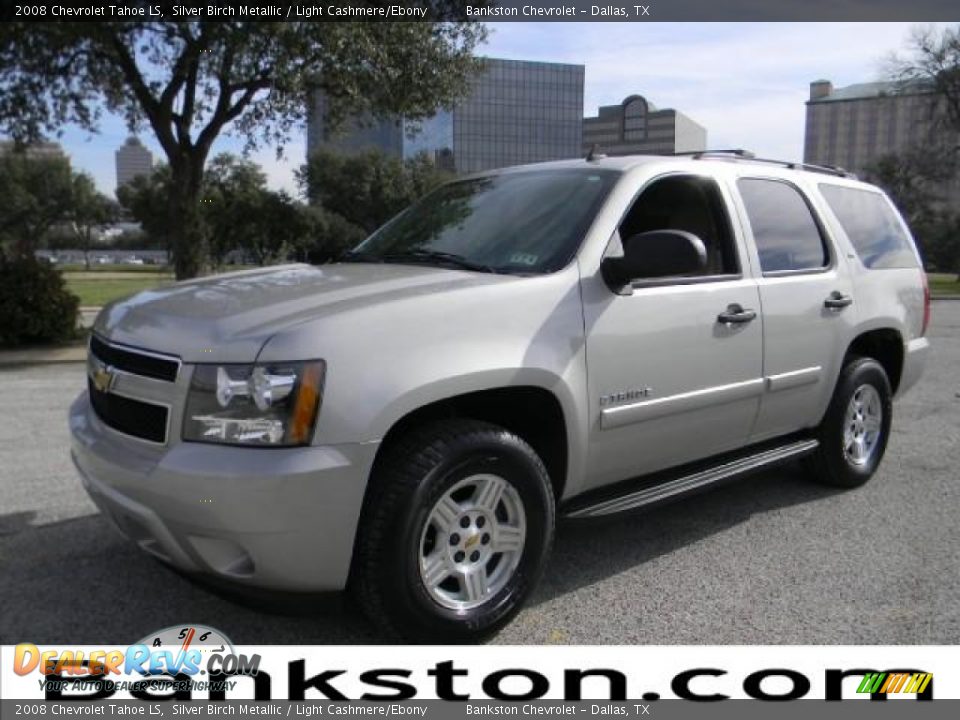 2008 Chevrolet Tahoe LS Silver Birch Metallic / Light Cashmere/Ebony Photo #1