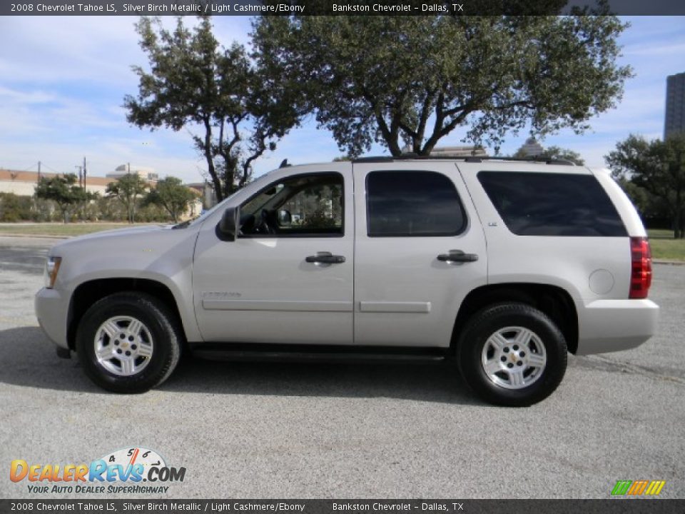 2008 Chevrolet Tahoe LS Silver Birch Metallic / Light Cashmere/Ebony Photo #5