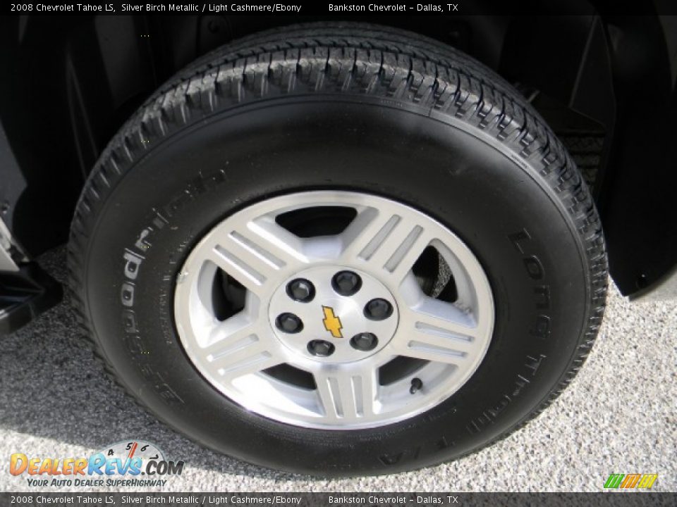 2008 Chevrolet Tahoe LS Silver Birch Metallic / Light Cashmere/Ebony Photo #6