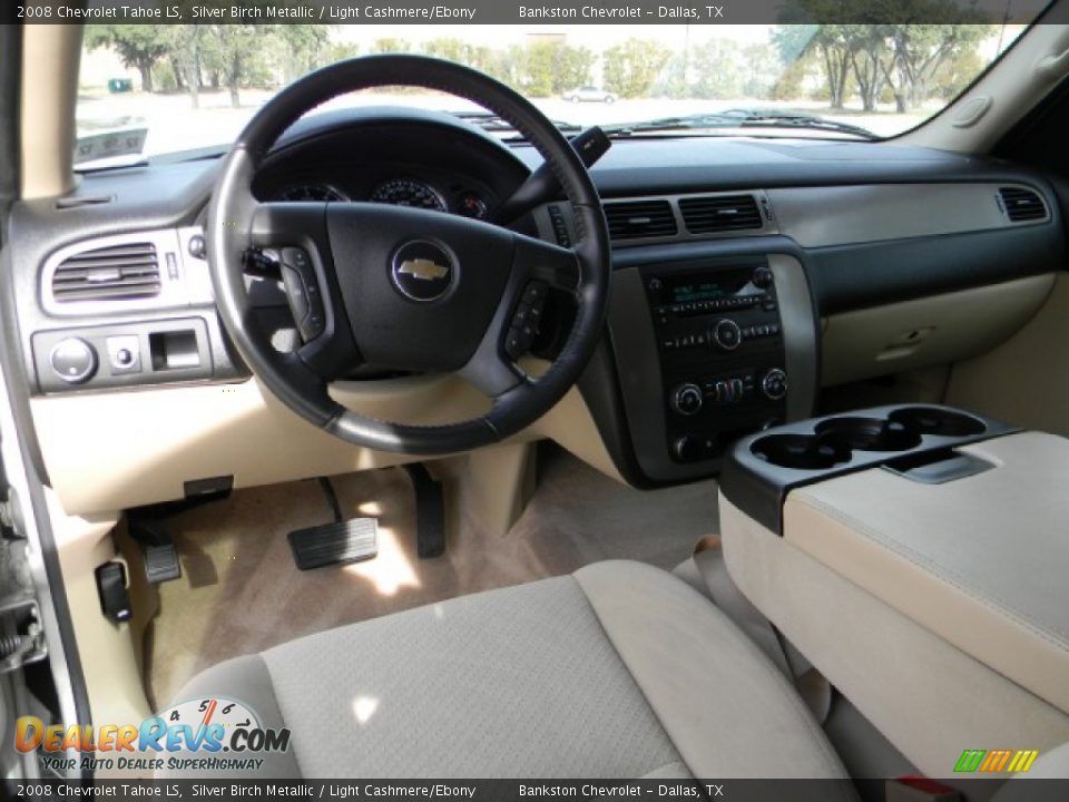 2008 Chevrolet Tahoe LS Silver Birch Metallic / Light Cashmere/Ebony Photo #9