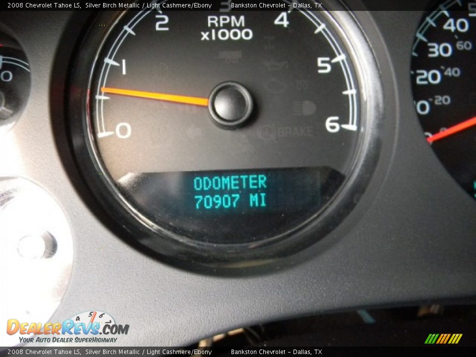 2008 Chevrolet Tahoe LS Silver Birch Metallic / Light Cashmere/Ebony Photo #10
