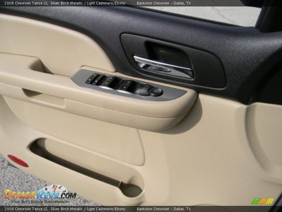 2008 Chevrolet Tahoe LS Silver Birch Metallic / Light Cashmere/Ebony Photo #12