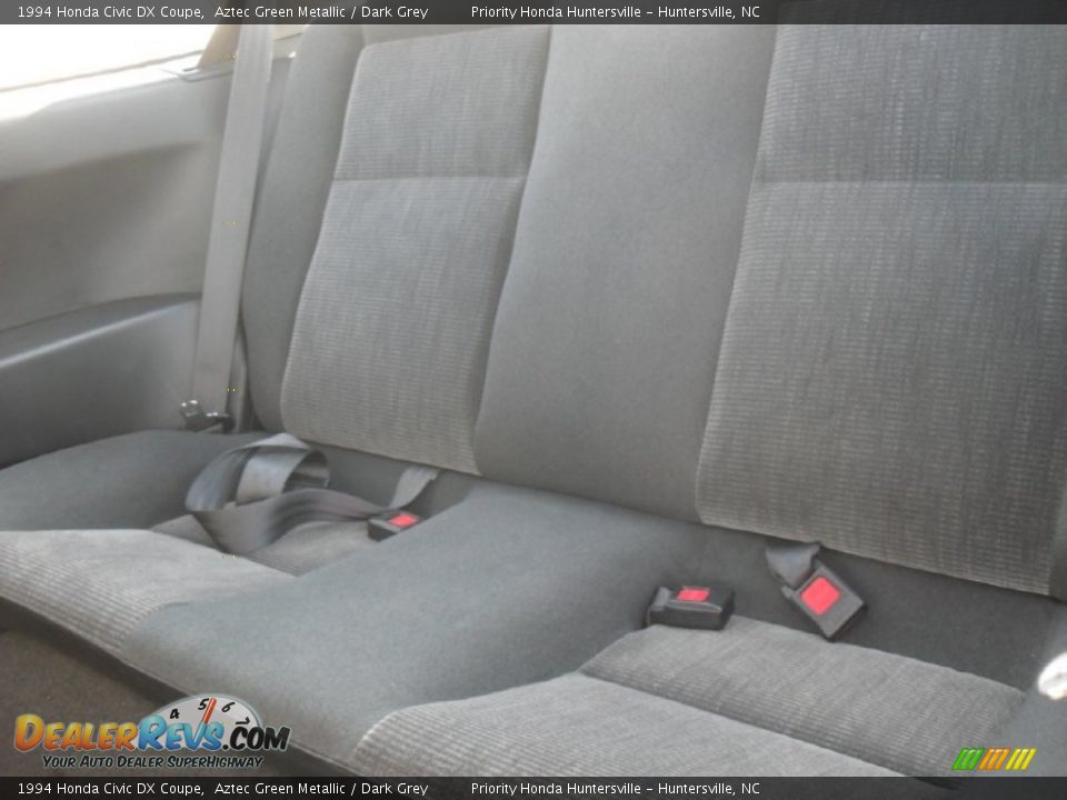 Dark Grey Interior - 1994 Honda Civic DX Coupe Photo #13