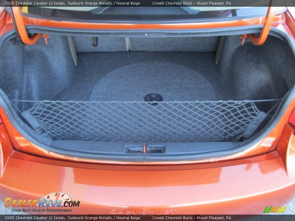 2005 Chevrolet Cavalier LS Sedan Trunk Photo #25