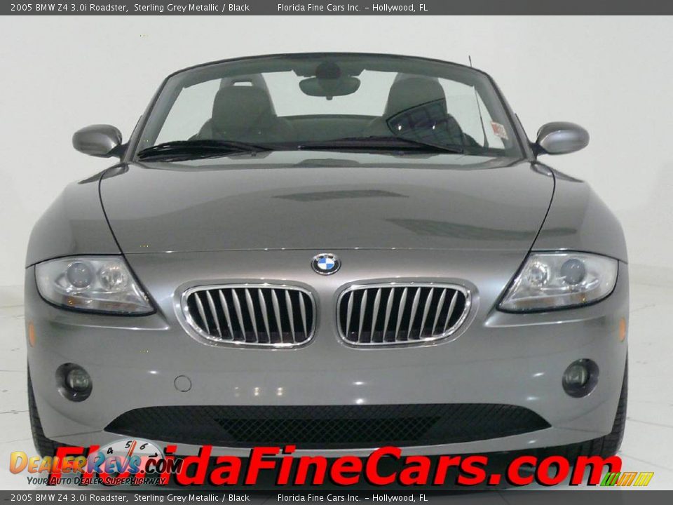 2005 BMW Z4 3.0i Roadster Sterling Grey Metallic / Black Photo #5