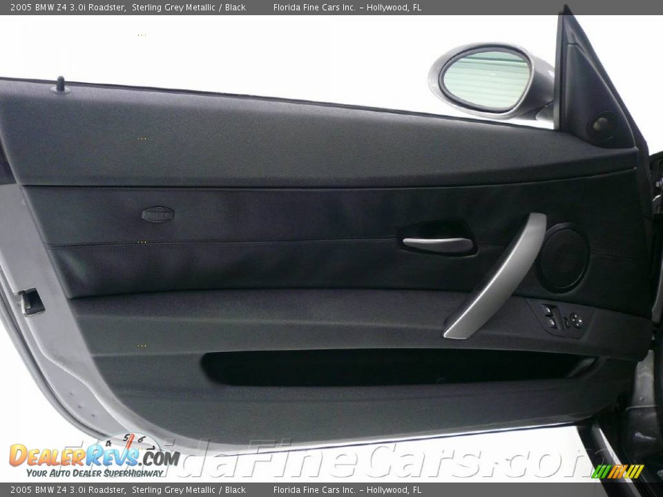 2005 BMW Z4 3.0i Roadster Sterling Grey Metallic / Black Photo #10
