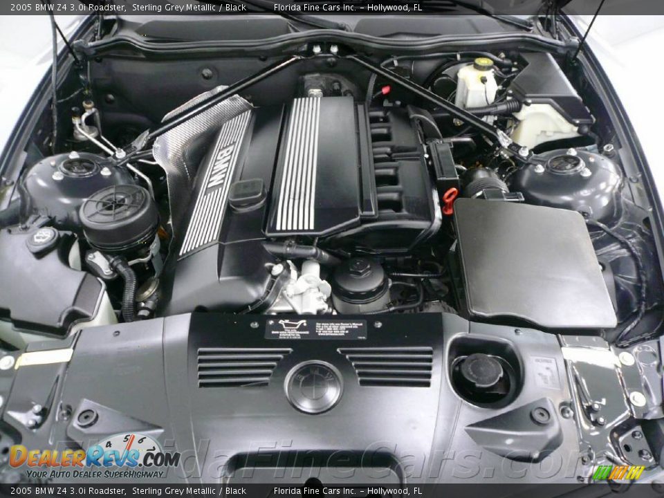 2005 BMW Z4 3.0i Roadster Sterling Grey Metallic / Black Photo #11