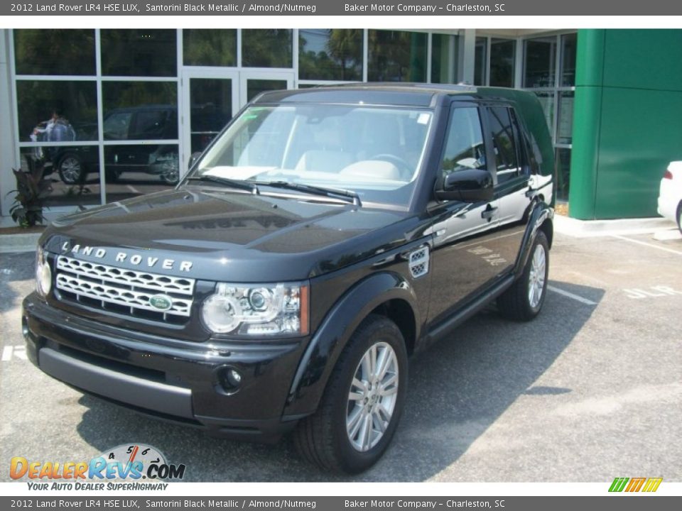 2012 Land Rover LR4 HSE LUX Santorini Black Metallic / Almond/Nutmeg Photo #1