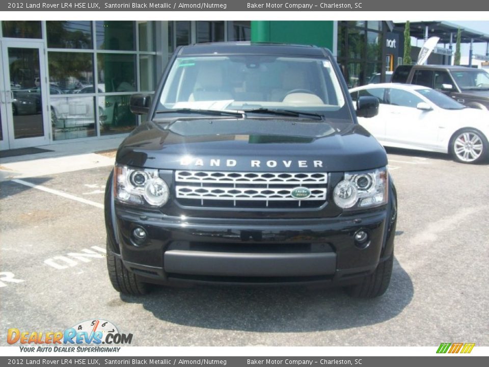 2012 Land Rover LR4 HSE LUX Santorini Black Metallic / Almond/Nutmeg Photo #2