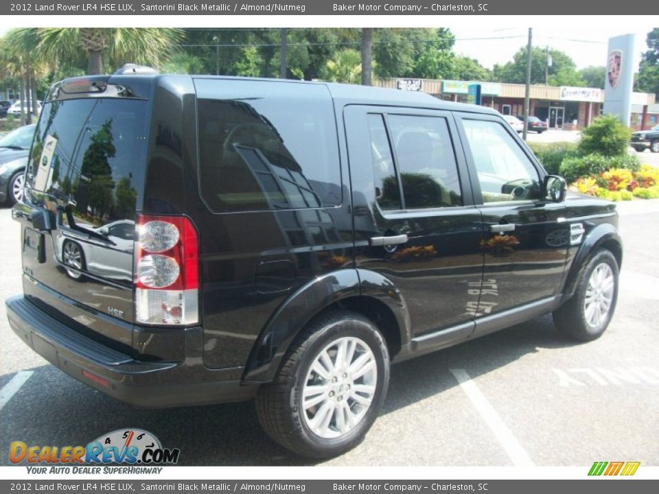 2012 Land Rover LR4 HSE LUX Santorini Black Metallic / Almond/Nutmeg Photo #3