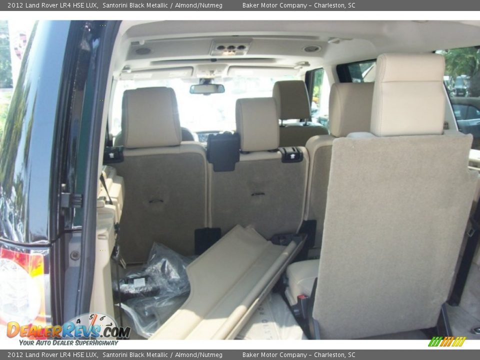 2012 Land Rover LR4 HSE LUX Santorini Black Metallic / Almond/Nutmeg Photo #4