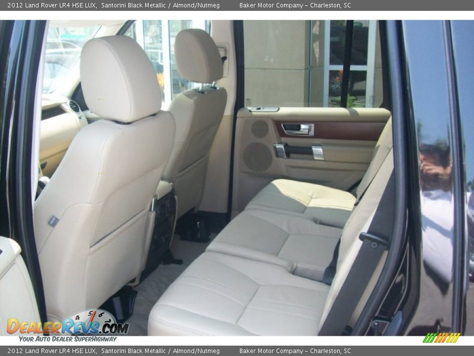 2012 Land Rover LR4 HSE LUX Santorini Black Metallic / Almond/Nutmeg Photo #6