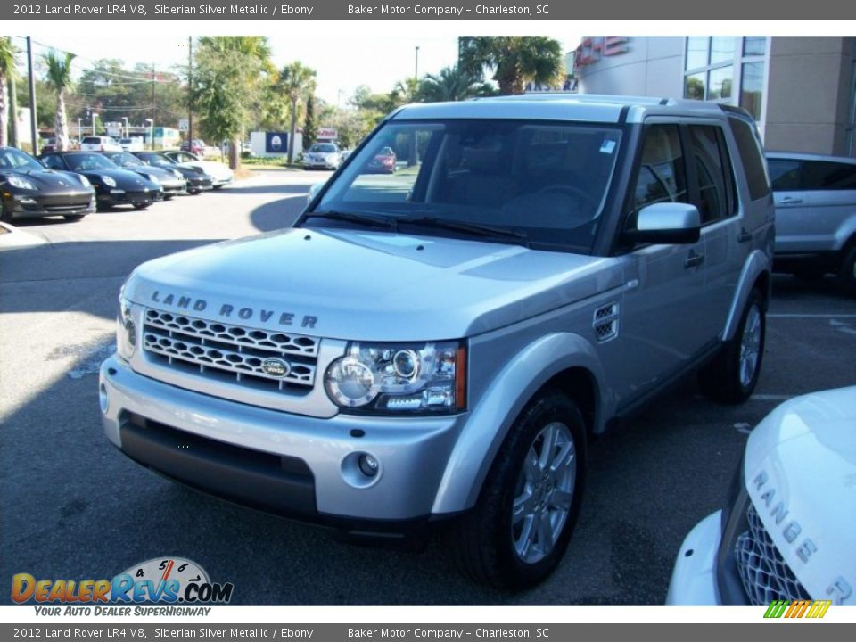 2012 Land Rover LR4 V8 Siberian Silver Metallic / Ebony Photo #6