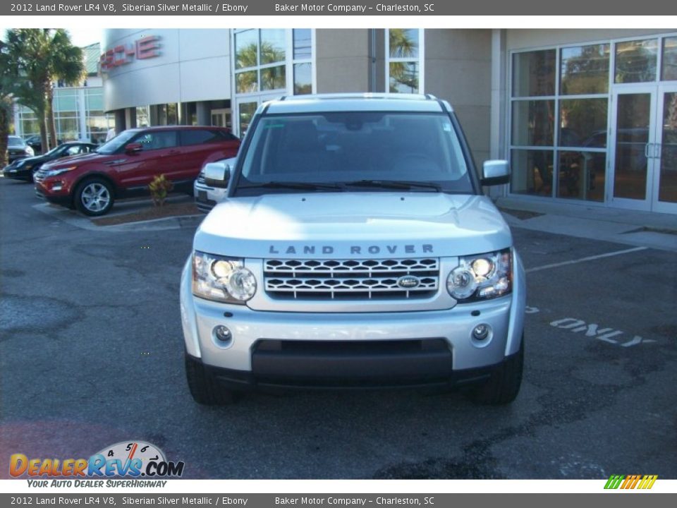 2012 Land Rover LR4 V8 Siberian Silver Metallic / Ebony Photo #7