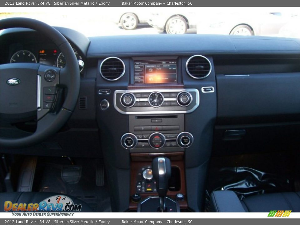 2012 Land Rover LR4 V8 Siberian Silver Metallic / Ebony Photo #10