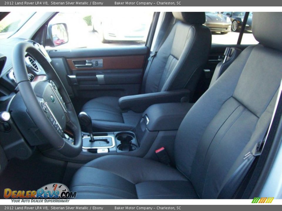 2012 Land Rover LR4 V8 Siberian Silver Metallic / Ebony Photo #11