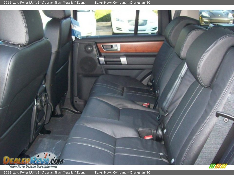 2012 Land Rover LR4 V8 Siberian Silver Metallic / Ebony Photo #12